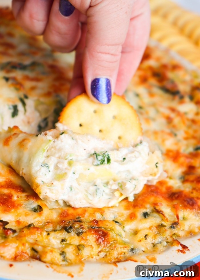Old Bay Crab Spinach Artichoke Dip