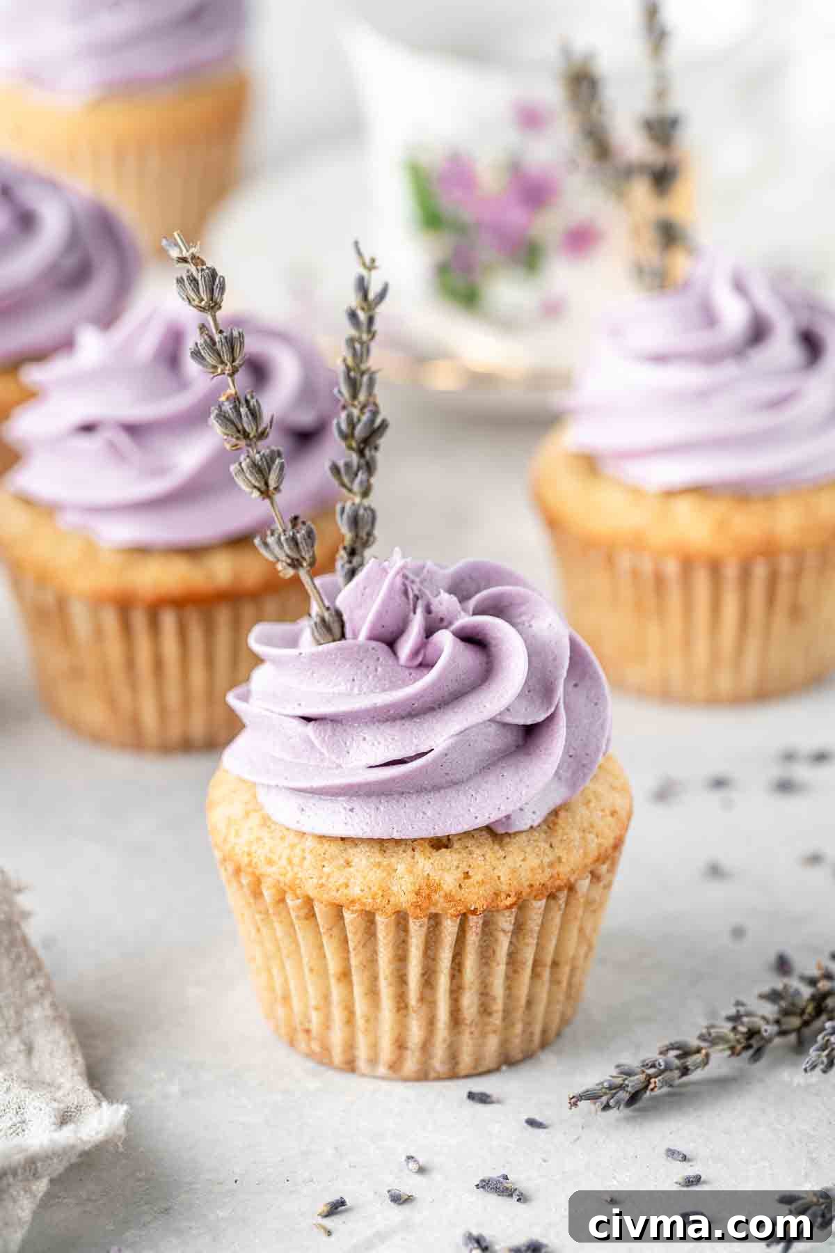 10 Viral Recipes from 2019 Worth Making 5 Lady Grey cupcakes with lavender frosting
