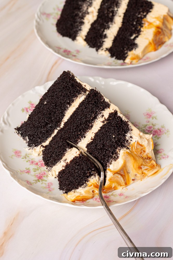 Salted Caramel Chocolate Cake