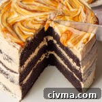 Salted Caramel Chocolate Cake